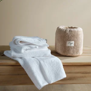 Bouquet - Basket, Gift / Guest Towel Tobacco - 4/30x50