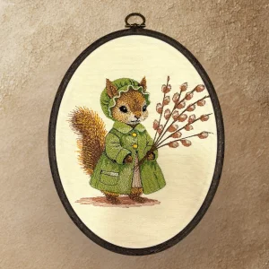 Vintage Sincap - Nakışlı Dekoratif Duvar Tablosu