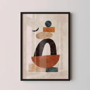 Modern Form Collection - Dingin - Art Print