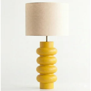 Wavy Lamp Yellow