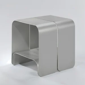Fluere Stainless Steel Side Table