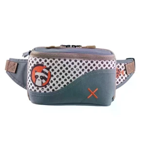 Artistic Raccoon Canvas Bag - Unisex Chest & Waist