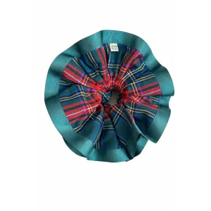 Emerald Highland Scrunchie Premium 4 Katmanlı Toka