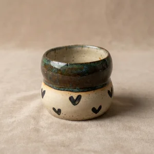 Black Heart - Stoneware Mug