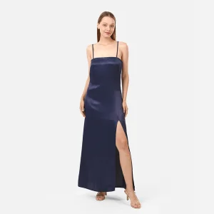 Eloise Long Satin Dress