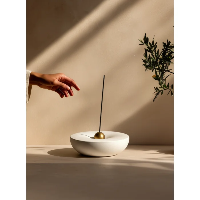 Hole Xl Concrete Incense Burner image 3