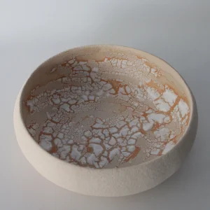 El Yapımı İçi Dokulu Dekoratif Kase