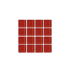 Rose | Red Mosaic Coaster