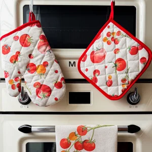 Pomodoro Oven Glove And Pot Holder Set