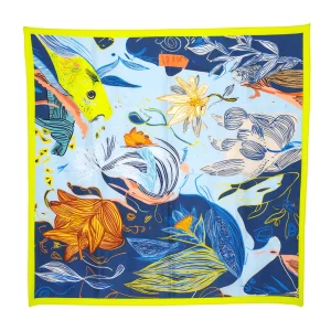 Submerge %100 Silk Scarf