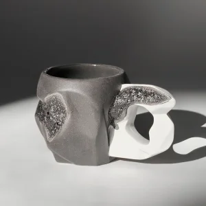 Black Bazalt Porcelain Cup