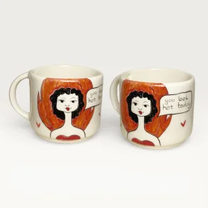 Ceramic Mug With Motto