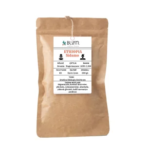 Etiyopya Sidamo Exclusive Whole Bean Coffee | Full-bodied And Fruity
