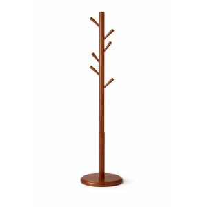 Upright Wooden Coat Rack - Modern Tree-shaped Coat Rack - 178 Cm