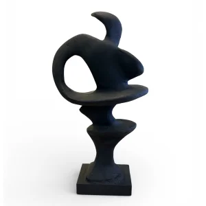 Black Abstract Decorative Object