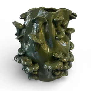 Green Bloom Vase