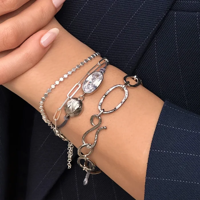 Sugibi İstanbul Bracelet- Silver image 2