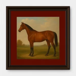 The Noble Run Serisi Çerçeveli Tablo