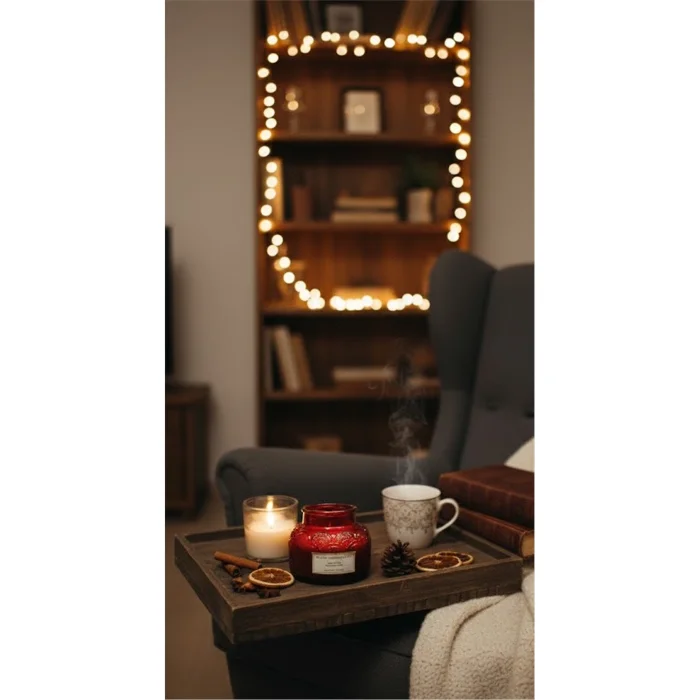 Black Pomegranate Jar Candle image 3