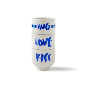 Huglovekiss X King Naked - Set Of 3 Ceramic Mugs