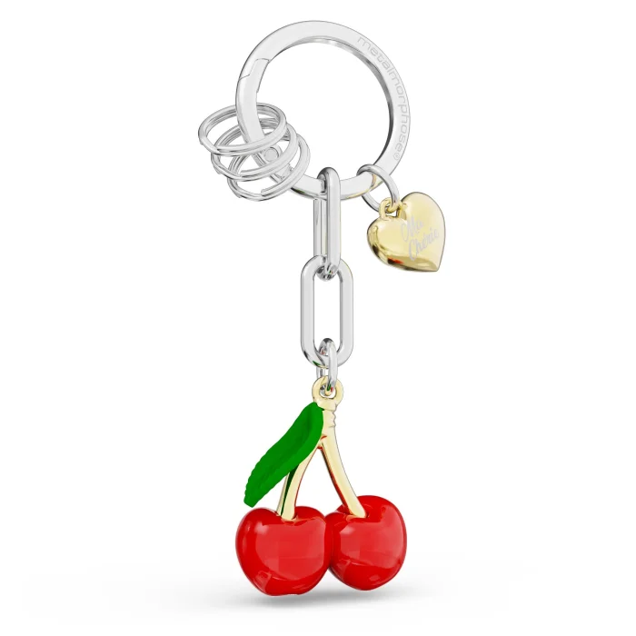 Metalmorphose Foodie/nature 'cherry' Keychain / Bag Accessory image 4