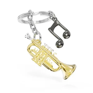 Metalmorphose Trumpet Keychain