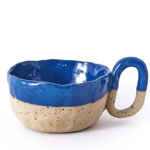 Contrast Blue Cup