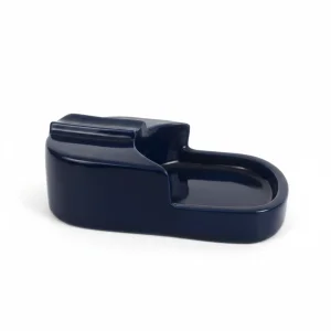 Ritual I · Navy Ceramic Cigar Ashtray