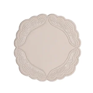 Verna Leather Coaster Set (pack Of 2)