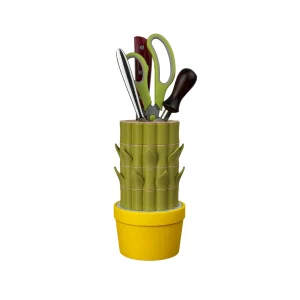 Bamboo Knife Block
