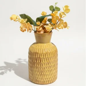 Amber Dawn Sculptural Handmade Ceramic Vase Decorative Object