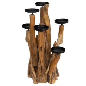 Candle Holder 6 Parted  25x22x25cm
