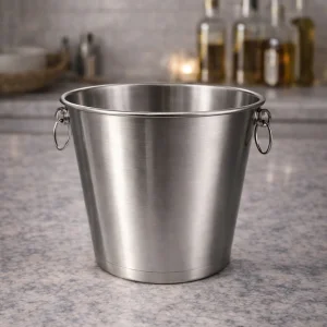 Premium Metal Ice Bucket