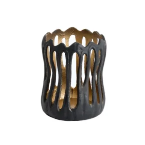 Cage Tealight Black