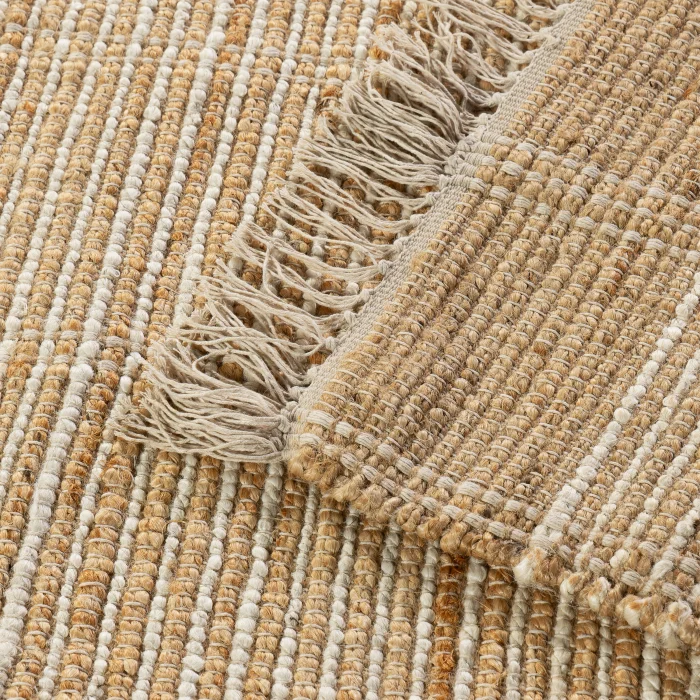 Sand Jute 120 X 180 Cm Natural/ivory Rug image 3