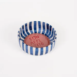 Striped Ceramic Bowl