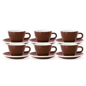 Evolution 6-piece Flatwhite Cup Set