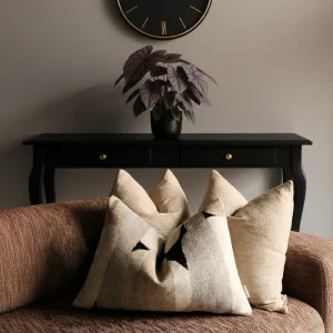 Sand Whisper Feather-filled Set Of 3 Cushion Covers