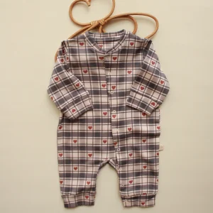 Navy Blue Heart Series Jumpsuit