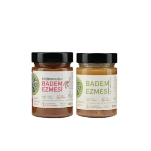 Keçiboynuzlu Badem Ezmesi Ve Şeker İlavesiz %100 Badem Ezmesi Seti