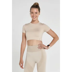 Captiva Soft Textured & Flexible Crop Top - 3