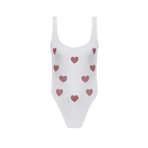 Amora White Kids Swimsuit