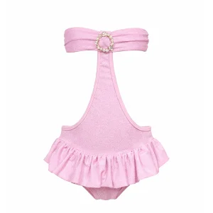 Luna Pink Kids Swimsuit