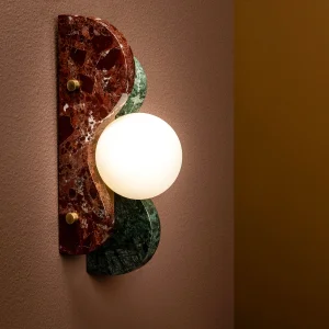 Sunrise Aplik Bordo Ve Yeşil