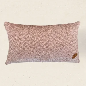 -eos- Pale Salmon Colored Cushion With Filling