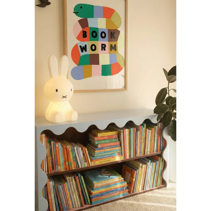Luim Poster Club - 50x70 cm Book Worm Çerçeveli Poster | hipicon