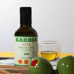 Kardia Kids Erken Hasat Soğuk Sıkım Organik Natürel Sızma Zeytinyağı