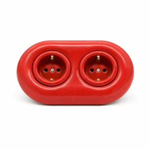 Double Porcelain Socket