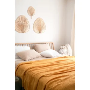 Muslin Bed Spereads -light Weight Two Layers Muslin Bed Spread