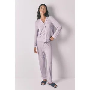 Women's Secret Shirt Collar Pajama Set
